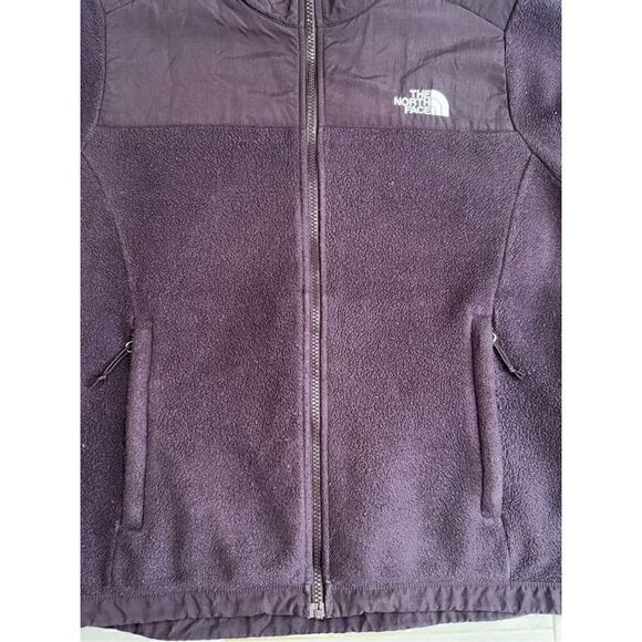 North Face Women’s Purple Denali Polartec Fleece Jacket Zip Up Coat Sz small - Picture 2 of 12